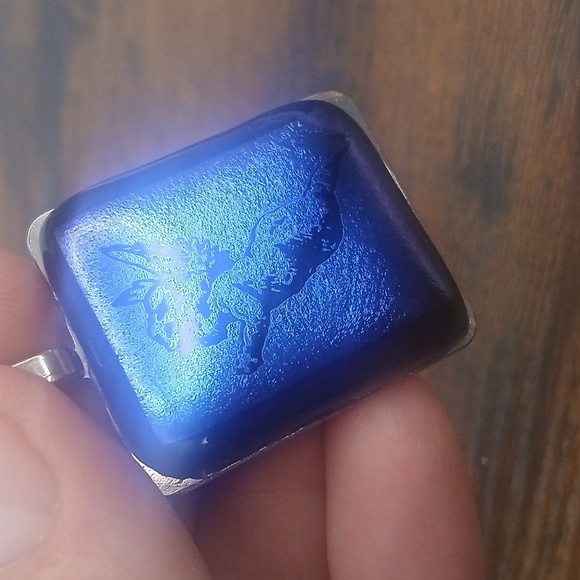 2" Lazer Etched Cherub Angel Pendant Black Onyx Stone Unisex Sterling Silver - Picture 4 of 6